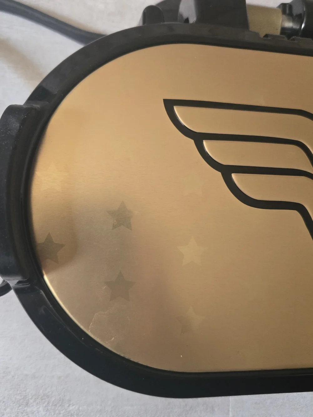 Wonder Woman Electric Pancake Maker DCW-300CN Gold Black DC Comics w/ Manual